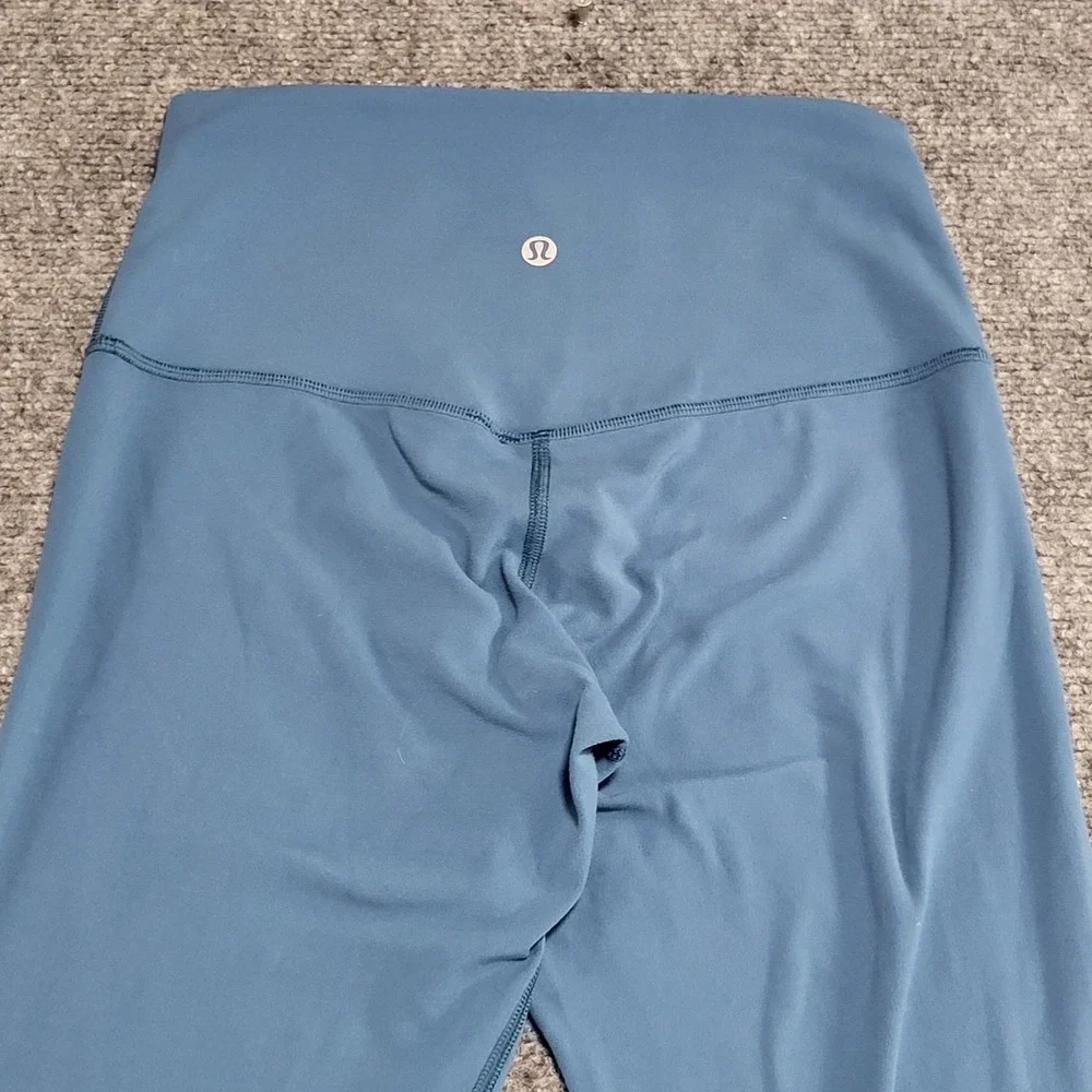 lululemon Align™ High-Rise HR Pant Utility Blue Leggings Women's Size 6